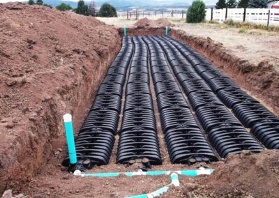 system drenażowy do oczyszczalni przydomowej