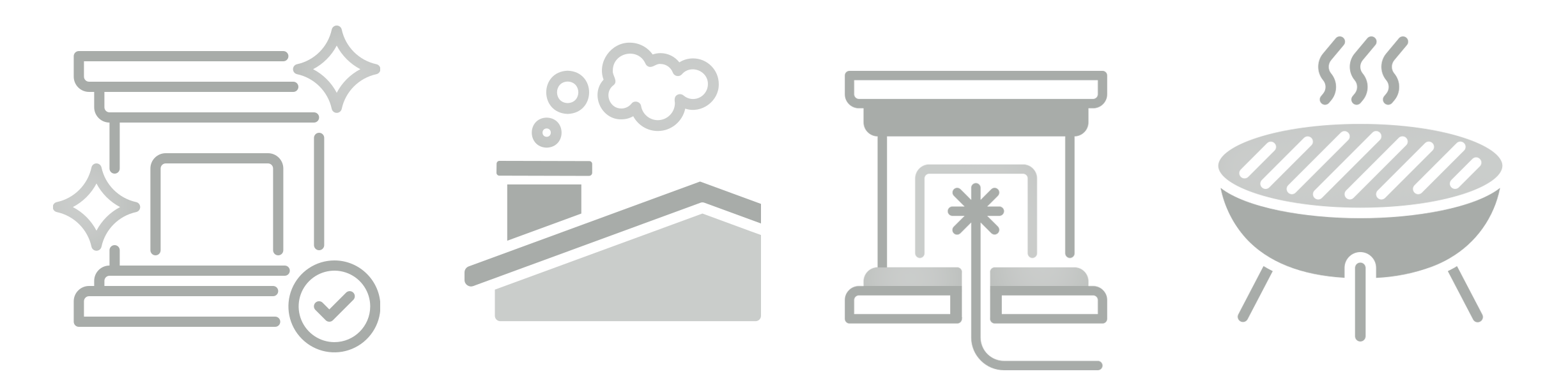 chimmney icons Produkty do kominka i grilla